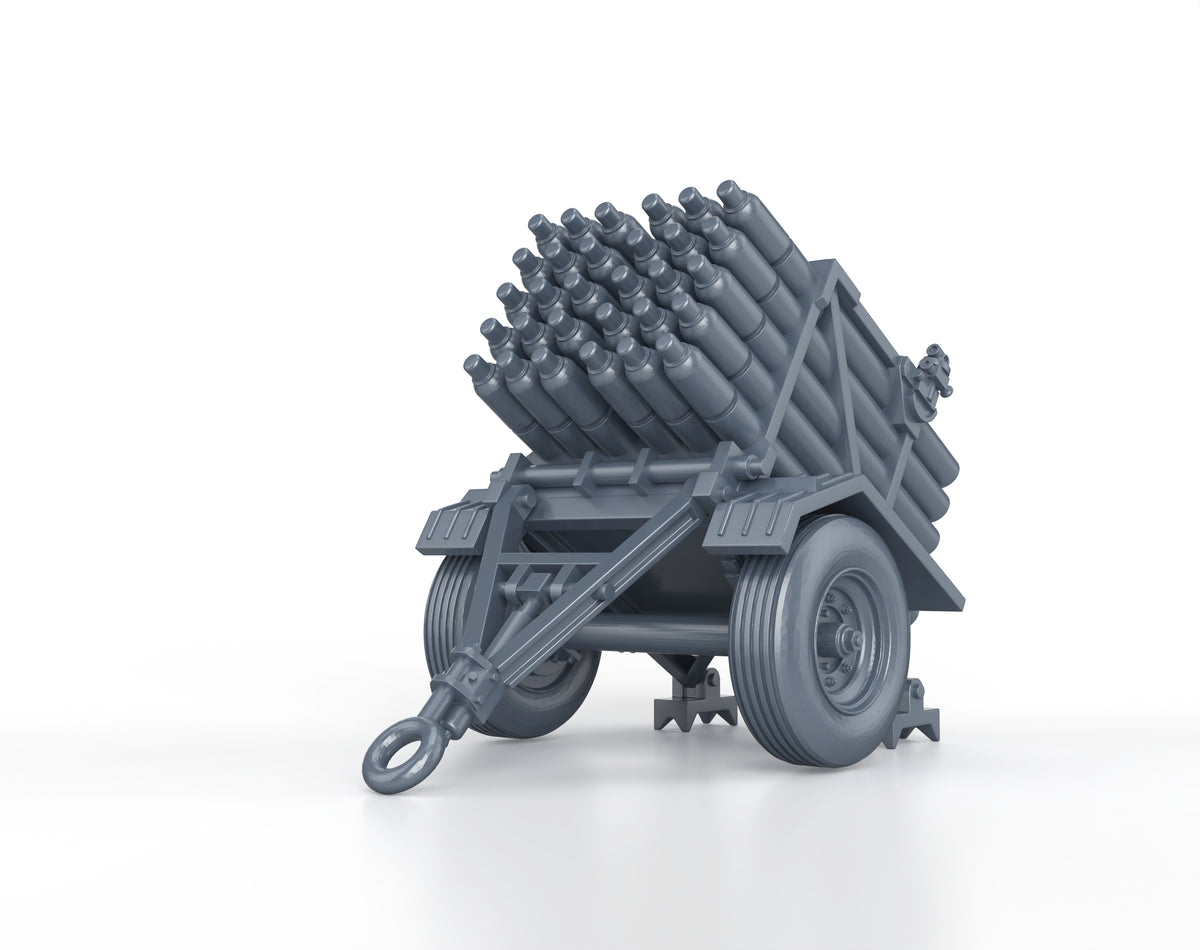 Land Mattress Rocket Launcher (firing)