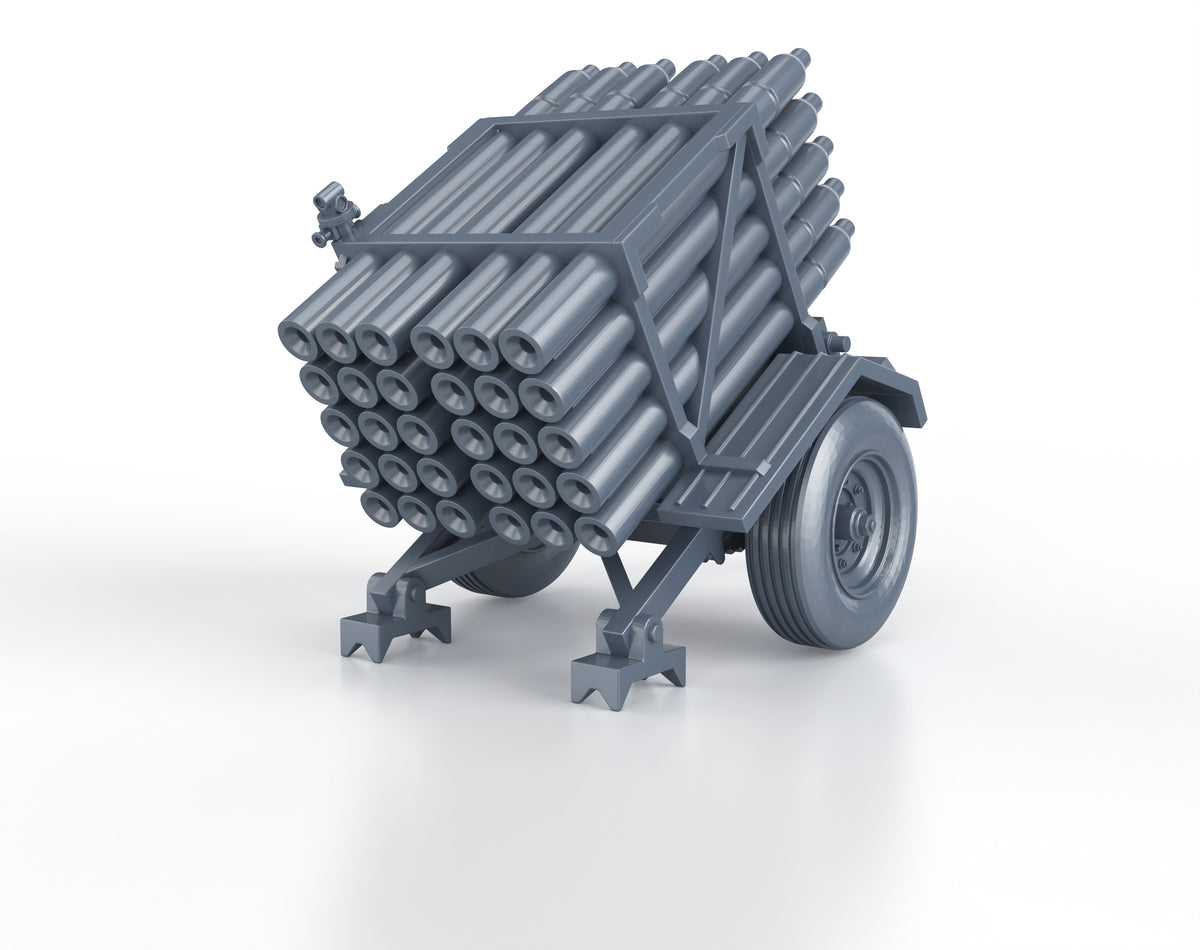 Land Mattress Rocket Launcher (firing)