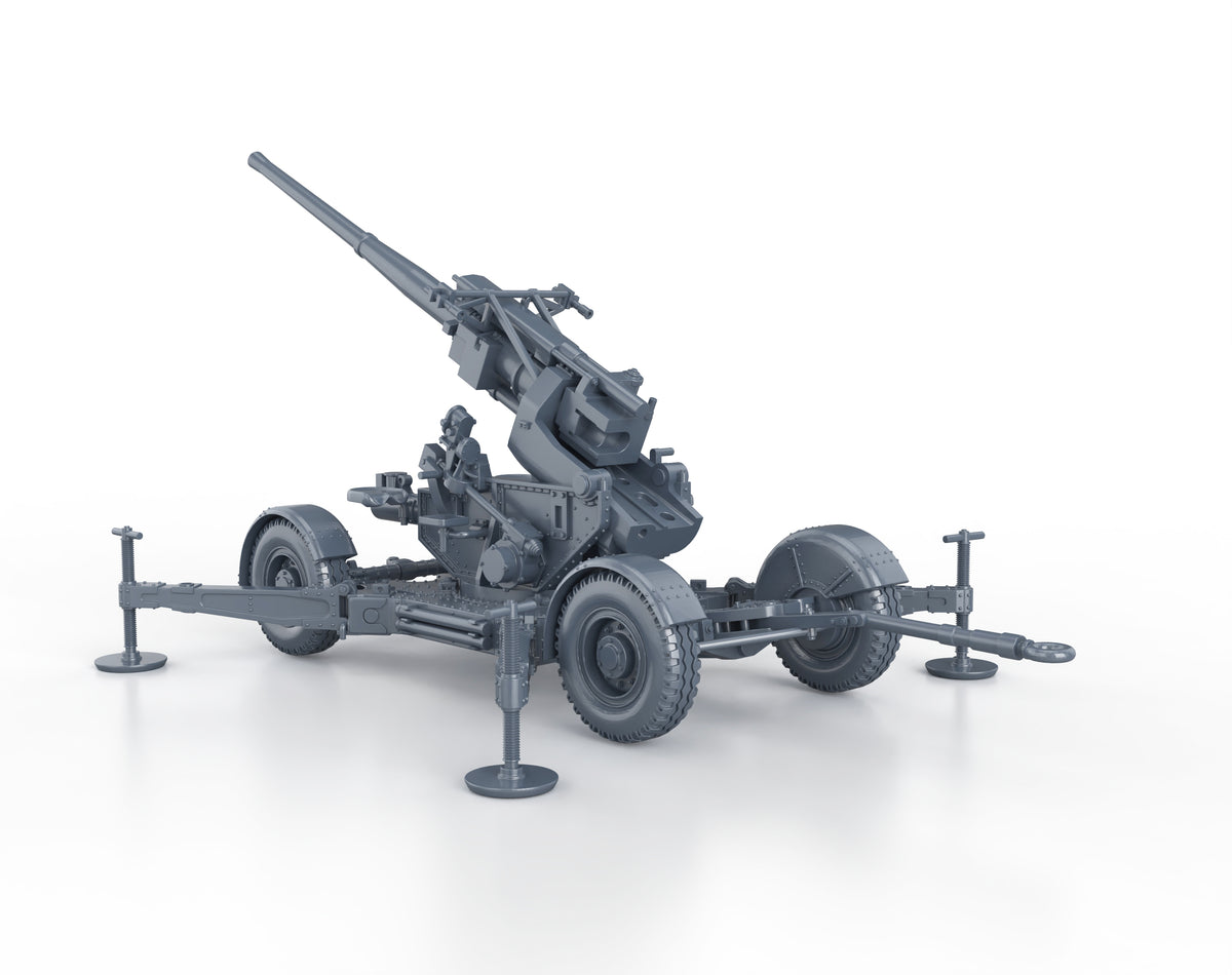 QF 3,7 Inch AA (firing)