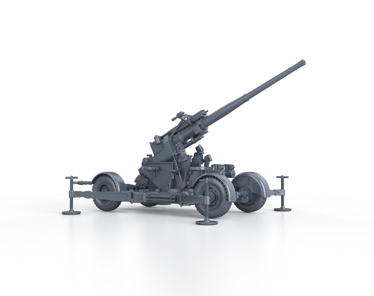 QF 3,7 Inch AA (firing)