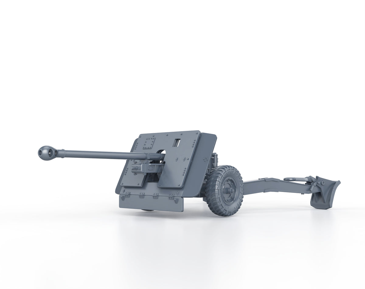 QF 17 Pounder AT (firing)