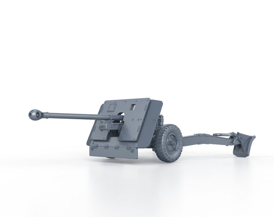 QF 17 Pounder AT (firing)