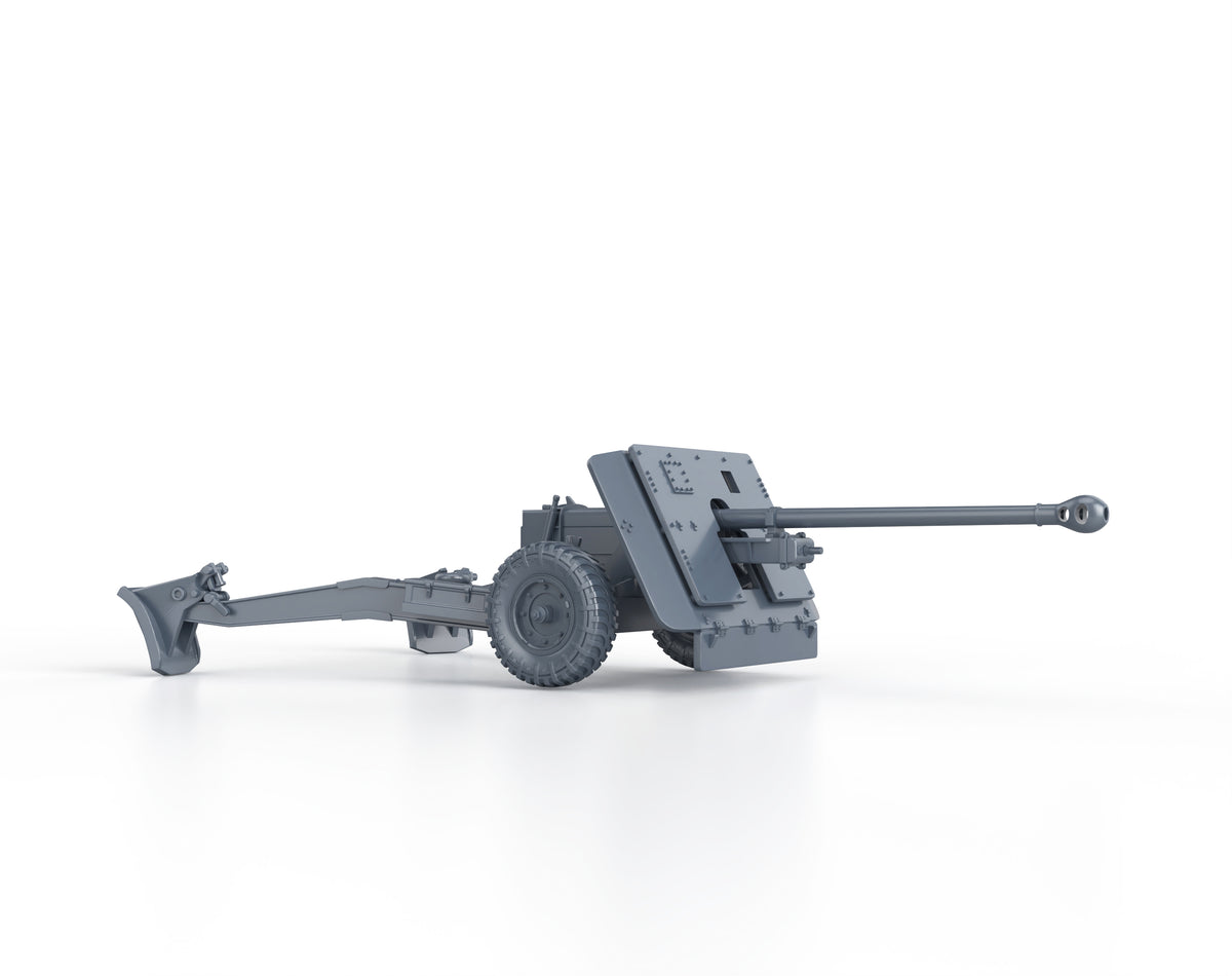 QF 17 Pounder AT (firing)
