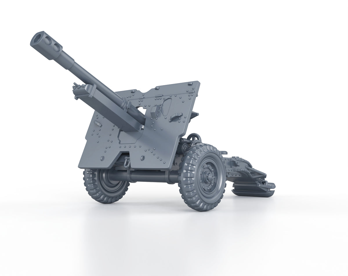 QF 25 Pounder Gun (firing)