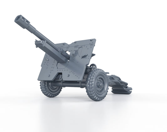 QF 25 Pounder Gun (firing)