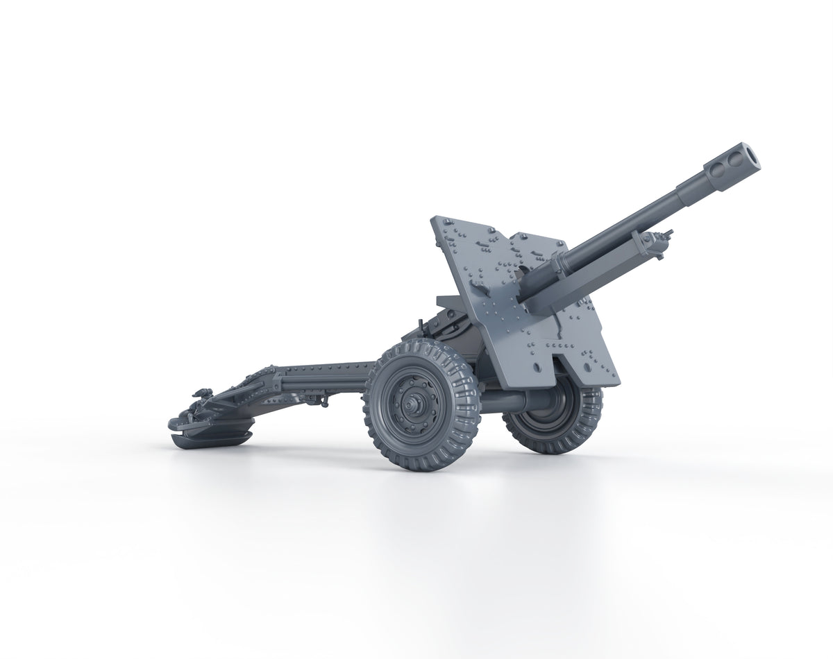 QF 25 Pounder Gun (firing)