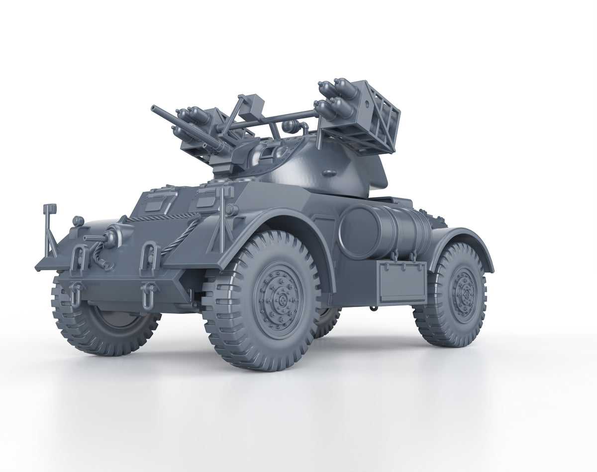 Staghound Mk I with Landmattress