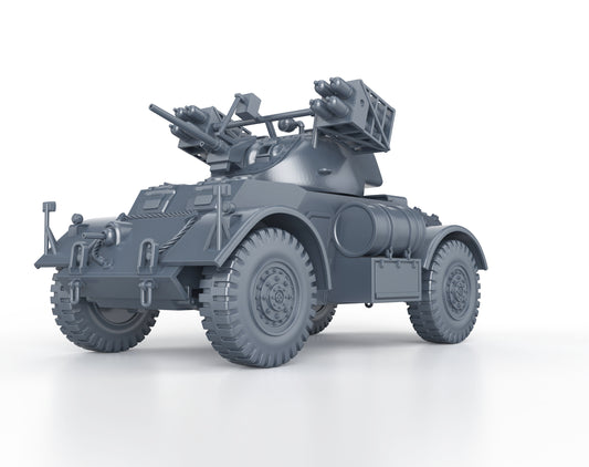 Staghound Mk I with Landmattress