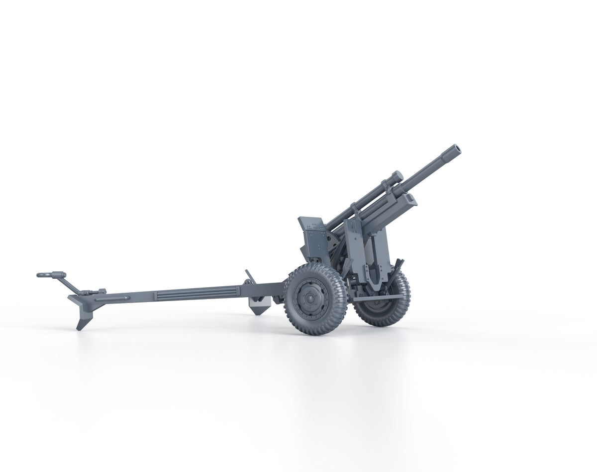 M-101 (M2A1) 105mm howitzer (firing)