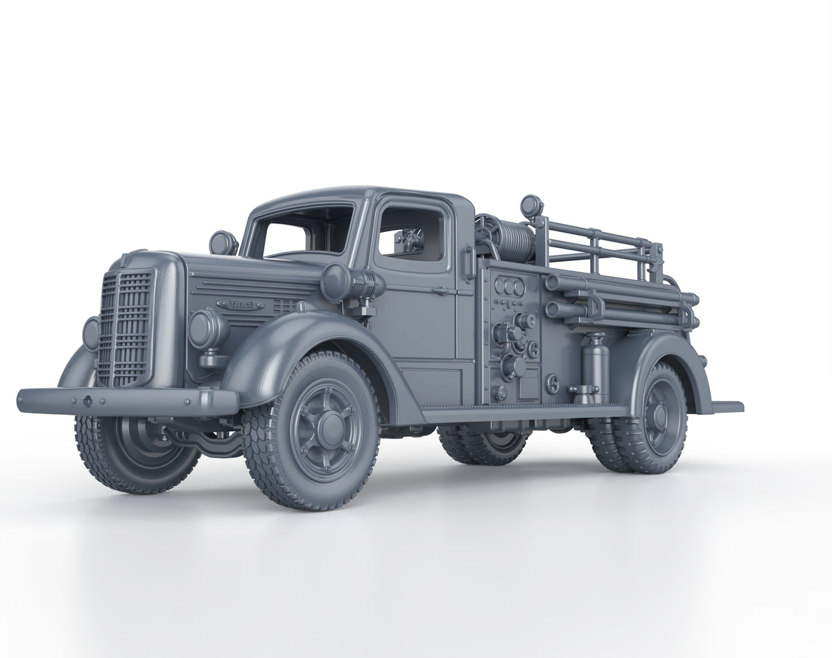 Mack Model E Fire Truck (hollow)