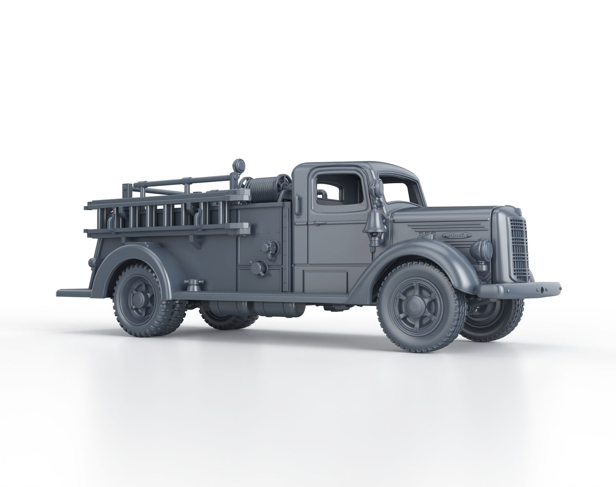 Mack Model E Fire Truck (hollow)