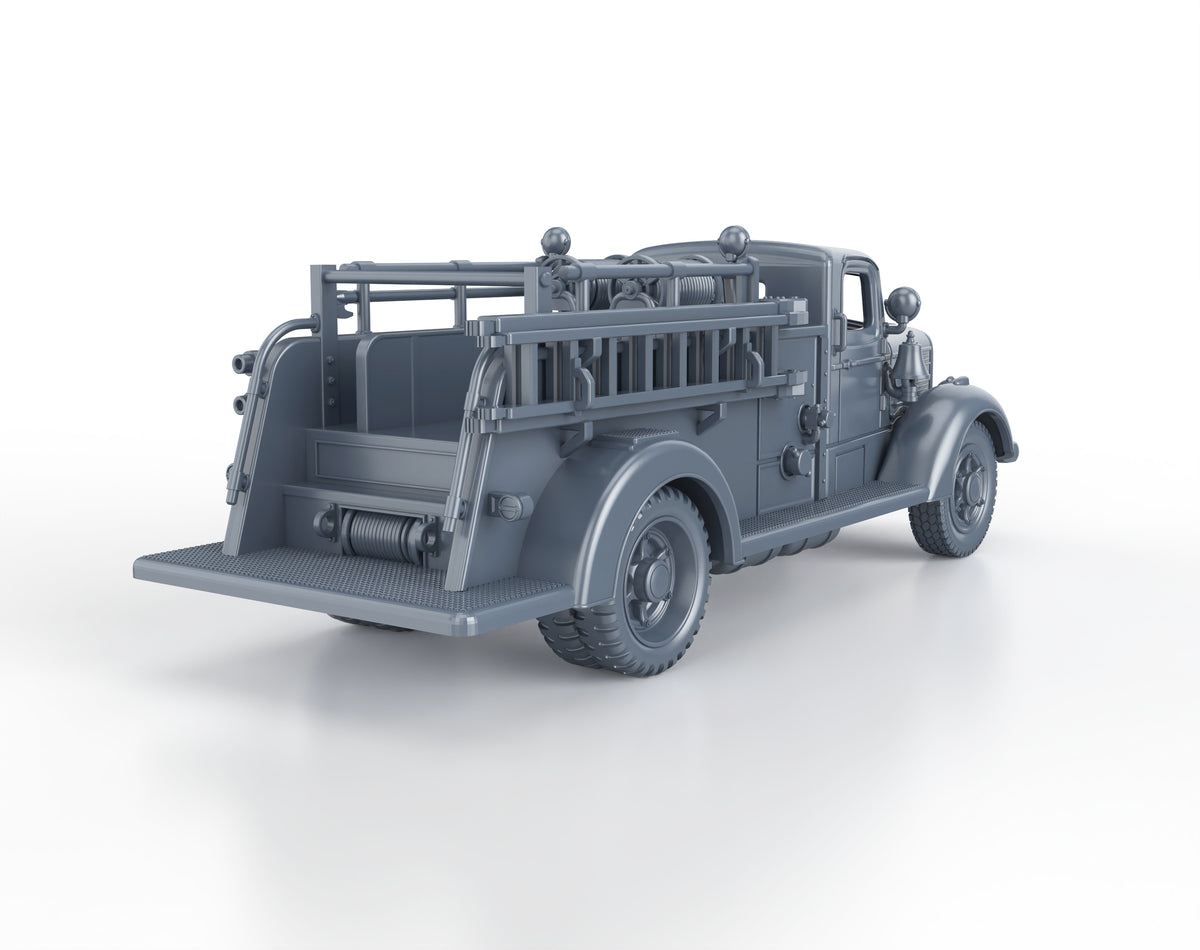 Mack Model E Fire Truck (hollow)