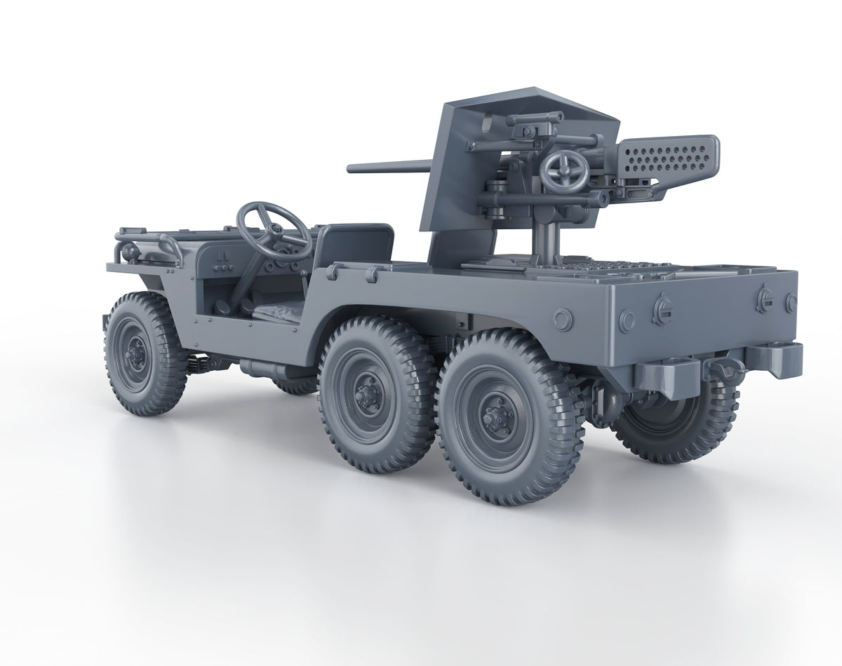 Willys 6x6 Super Jeep 37mm (T14 GMC)